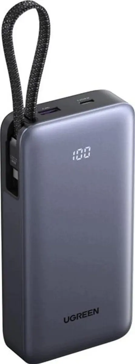 UGREEN PB537 Powerbank 20000mAh 55W pelēks