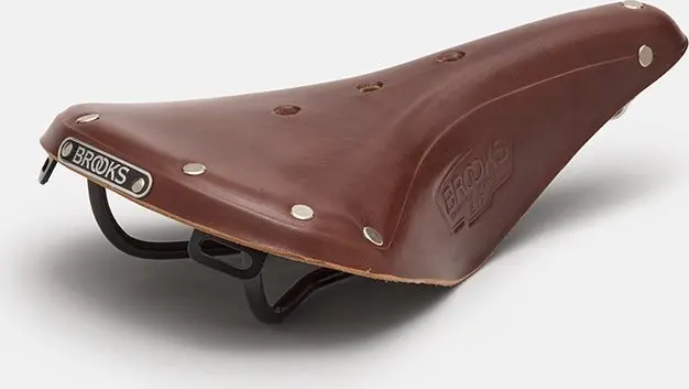 Brooks B17 ādas velosipēda sēdeklis brūnā