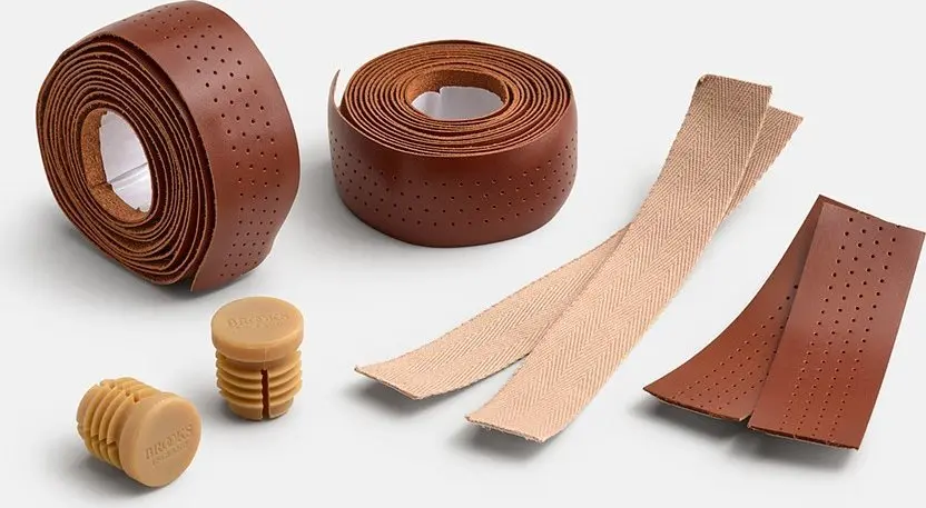 Stūres lenta Brooks Leather Bar Tape