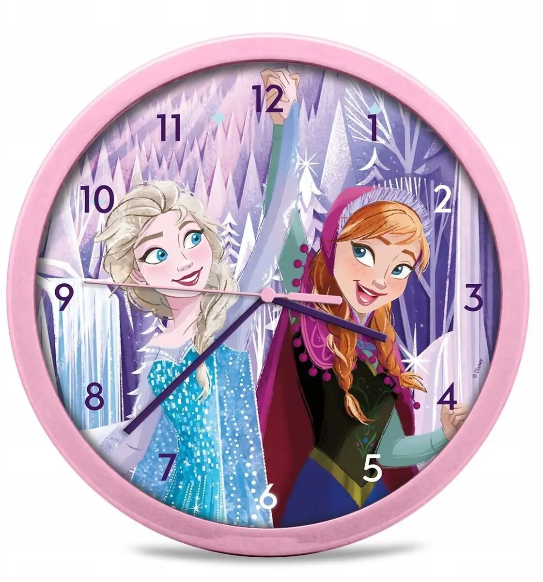 Sienas pulkstenis KIDS Ledus Sirds Elsa
