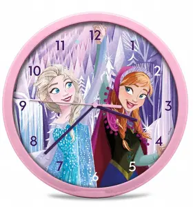 Настенные часы KIDS Холодное Сердце Эльза Анна Fzn3954