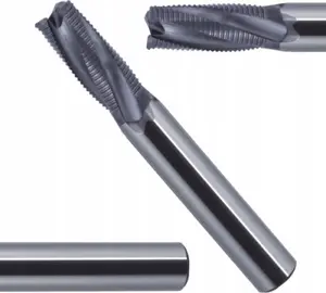 FANAR Solid Carbide End Mill 8.0 mm 3 Flutes TiALN Coated Roughing Milling Cutter M9-424A00-0080