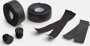 Brooks Leather Bar Tape Black 2mm Bicycle Handlebar Wrap