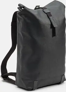 Brooks Pickwick Cotton Canvas Backpack Total Black 26L Waterproof