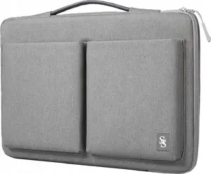 Aizsargājoša klēpjdatora soma Jcpal Seine Scene Orleans priekš MacBook 13/14 collām pelēka