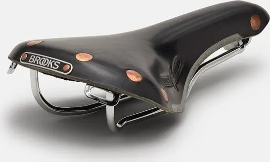 Brooks Swift Velosipēda Segli Ādas Melni