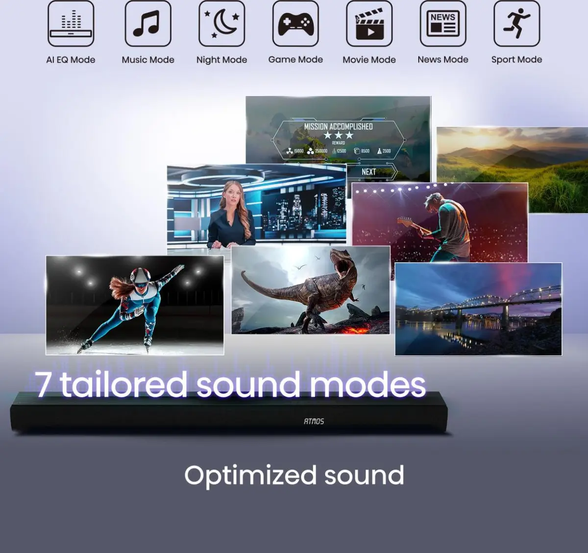 Саундбар Hisense AX5100Q Dolby Atmos Photo 9