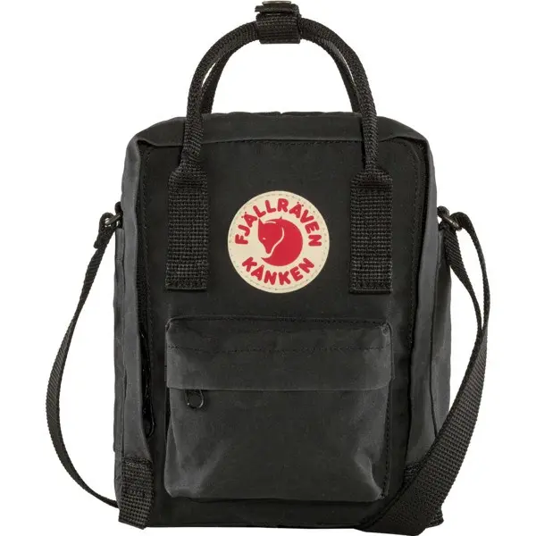 Fjallraven Kanken Sling soma melnā krāsā