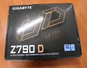 Gigabyte Z790 D Mātesplate LGA1700 DDR5 Intel procesoru atbalsts SATA M.2 6 SATA savienotāji aizmugurējais panelis komplektā