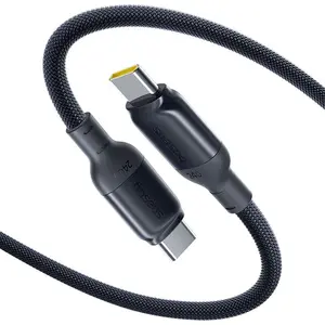 Baseus PicoGo USB-C to USB-C Cable 240W 48V 5A USB Power Delivery 3.1 480 Mbps Liquid Silicone Cosmic Black