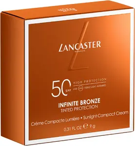 Guerlain LANCASTER Infinite Bronze Sunlight Compact Cream SPF50 Bronzing Foundation 9g