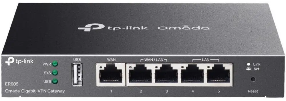 TP-Link ER605 V2 vadu gigabitu maršrutētājs