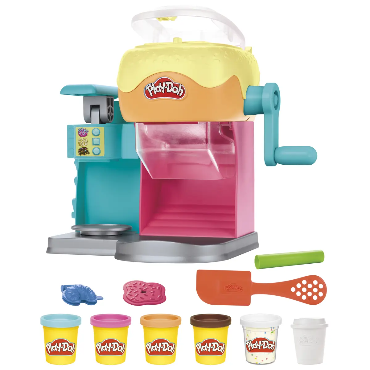 Play-Doh Donut Drop Shop Rotaļu komplekts Photo 2