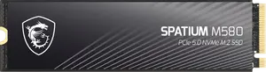 Твердотельный накопитель MSI Spatium M580 4TB M.2 2280 PCIe 5.0 NVMe