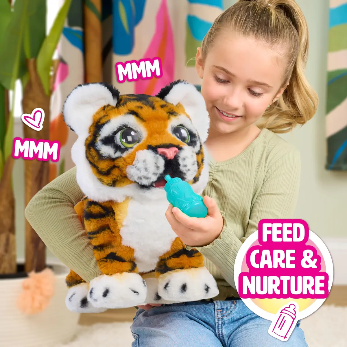 Just Play FurReal Gabby Grow & Roar Tiger Soft Toy Photo 3