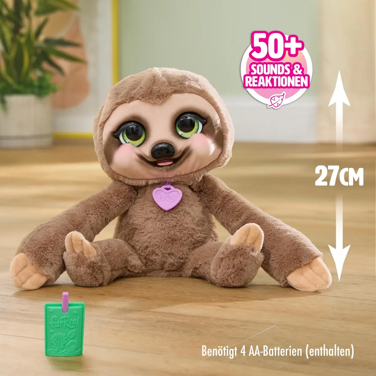 Just Play FurReal Snuggles the Smiling Sloth Photo 6