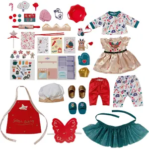 BABY born Advent Calendar by Zapf Creation with Baking Accessories for 43 cm Dolls