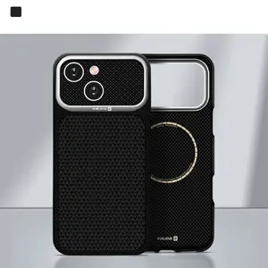Evelatus Carbon Premium Edition MagSafe Case for Apple iPhone 15 Black