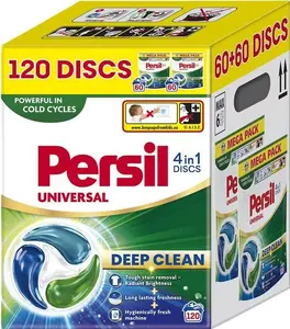 Veļas mazgāšanas kapsulas Persil Deep Clean 120 gab