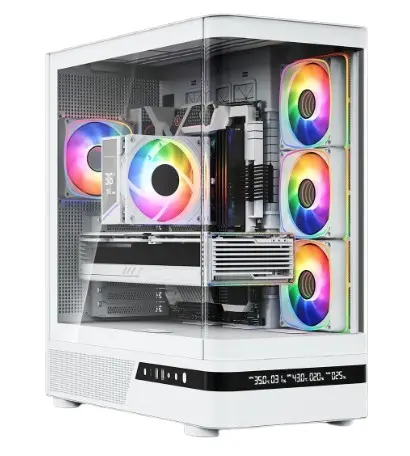 MODECOM Volcano AQ200 ARGB MIDI WHITE