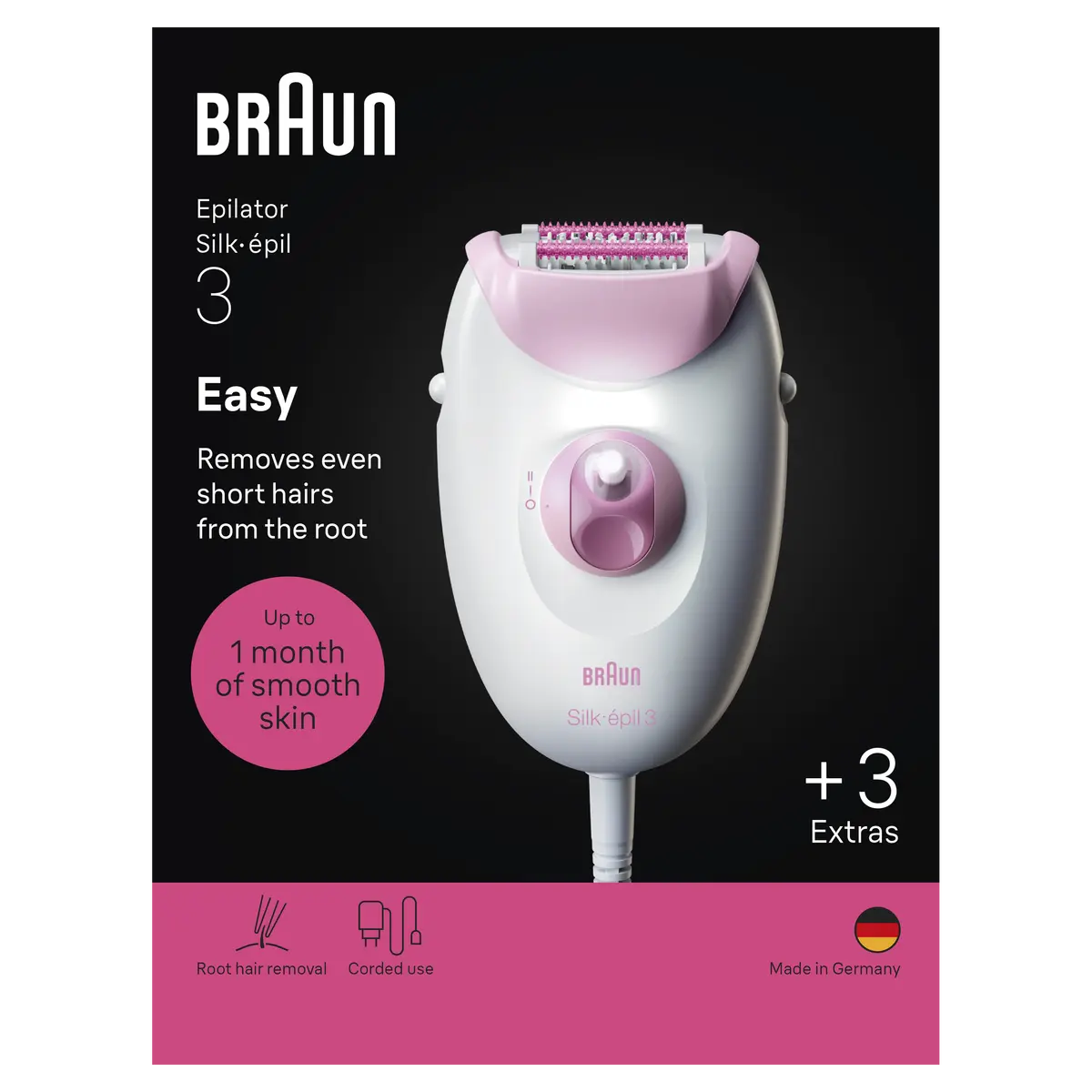 Эпилятор Braun SE3-033 Silk•épil 3 Photo 2