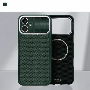 Evelatus Carbon Premium Edition MagSafe Case for Apple iPhone 17 Green
