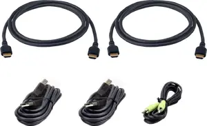 ATEN 2L-7D02UH21X5 Secure HDMI Dual Display KVM Cable Kit for Secure KVM Switches