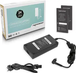 Klēpjdatora barošanas avots 3DSimo 180 W, 9.23 A, 19.5 V ar 5 mm savienotāju