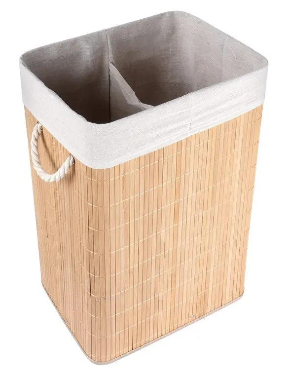 Vilde 569693 Bambusa veļas grozs 70L Photo 4