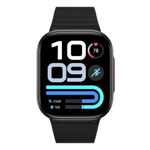 Xiaomi Redmi Watch 6 Lite viedpulkstenis ar 1.96" AMOLED skārienekrānu, GPS, sirdsdarbības monitoru un melnu siksniņu