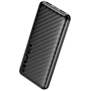 Awei P5K Pro ārējā baterija ar 10000mAh ietilpību un 2 USB pieslēgvietām