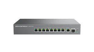 Grandstream GWN7721PE L2 Lite Managed 2.5G Network Switch with 8 2.5GbE Ports, 1 10G Port, 1 SFP+ Slot, and PoE++ Support