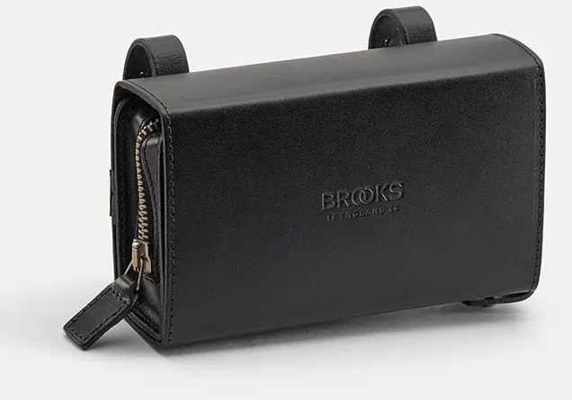 Brooks D-Shaped sēdekļa soma, melna, 0