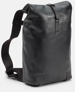 Brooks Pickwick Hard Leather Backpack Black 12L Vegetable-Tanned Leather