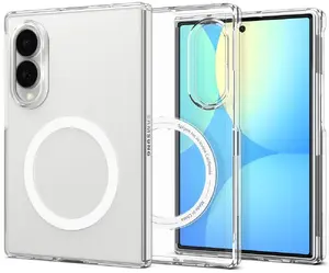 Viedtālruņa vāciņš Spigen AirSkin MagSafe priekš Galaxy Z Fold 8 caurspīdīgs balts