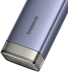 Baseus UltraJoy Series USB centrmezgls ar 4x USB-A 3.1 un 1x USB-C pieslēgvietām