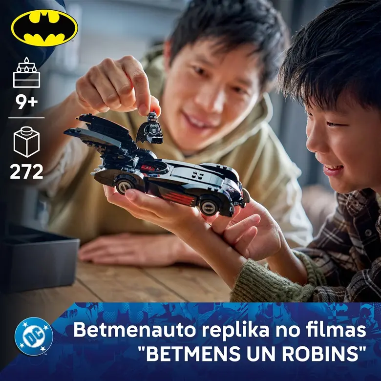 LEGO Batman Batmobile 76333 Building Set Photo 3