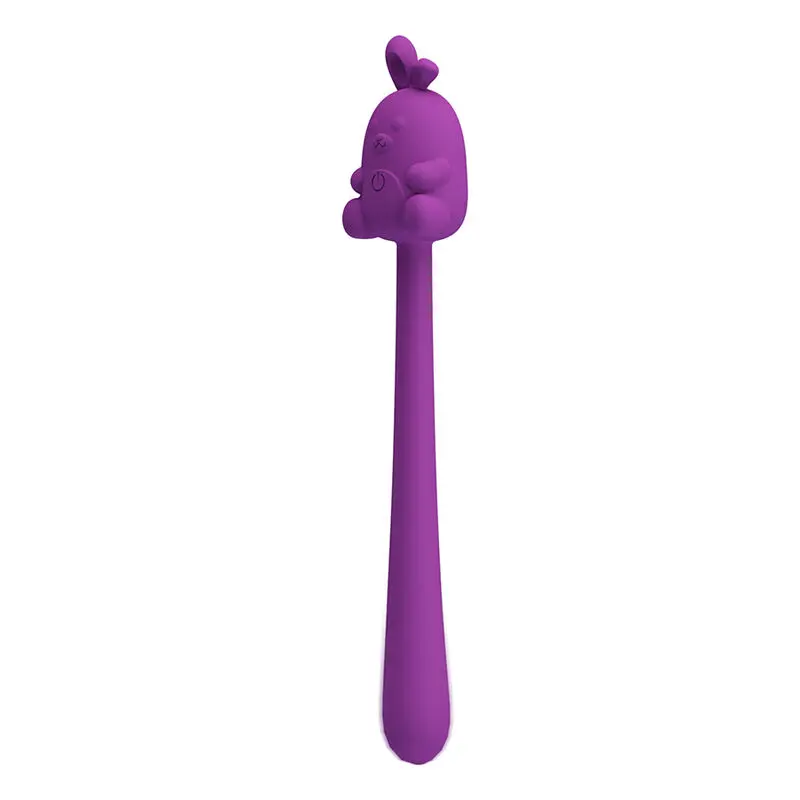 Вибратор Hightech Cute Bunny Flirting Stick Purple Photo 3