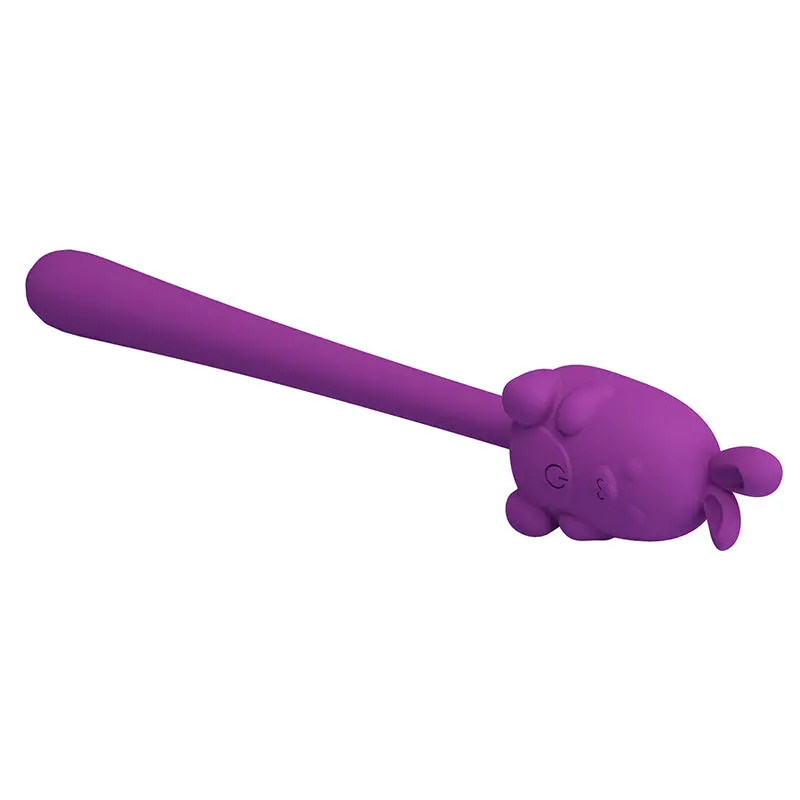 Вибратор Hightech Cute Bunny Flirting Stick Purple Photo 7