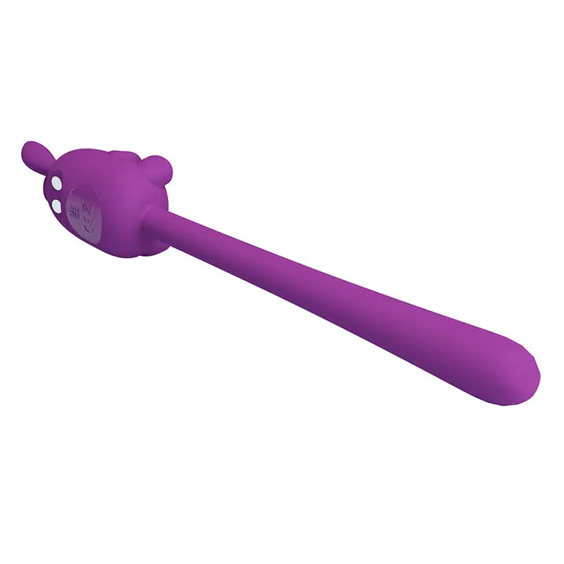 Вибратор Hightech Cute Bunny Flirting Stick Purple Photo 8