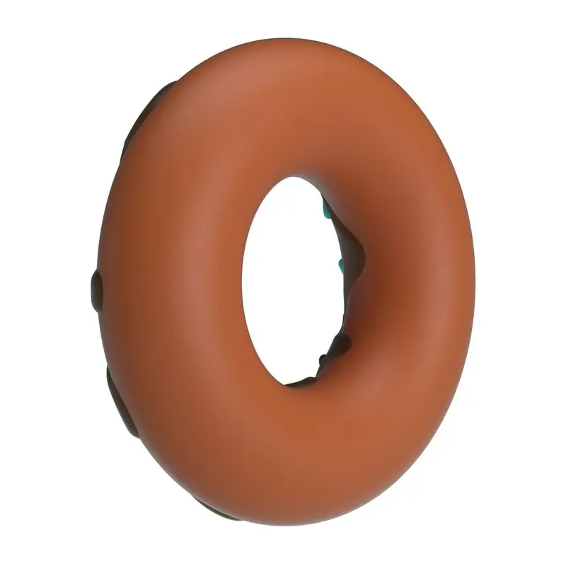 FOR HIM Super Donut Penis Ring Brown Photo 4