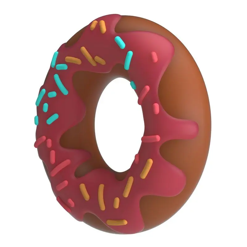 PRETTY LOVE Super Donut Penis Ring Pink Photo 3