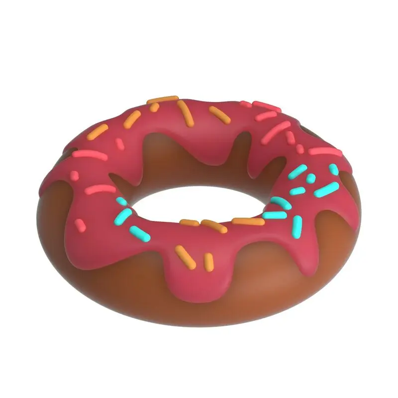 PRETTY LOVE Super Donut Penis Ring Pink Photo 5
