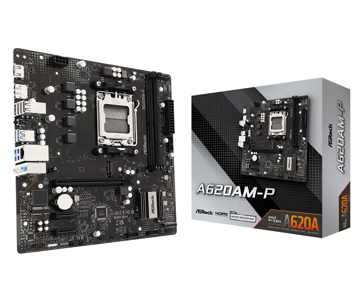 Mātesplate ASRock A620AM-P AMD A620A Socket