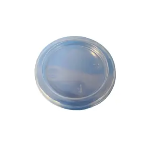Mixpack CPLA Lids for 50ml and 80ml Sauce Cups White 100 Pieces