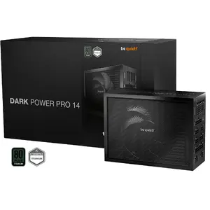 Computer Power Supply be quiet! Dark Power Pro 14 IO 1300W ATX 3.1 80 PLUS Titanium Black