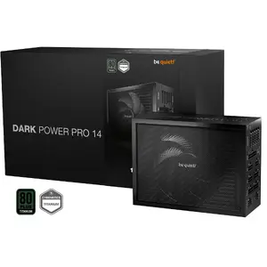 bequiet! Dark Power Pro 14 IO Computer Power Supply 1600W ATX 3.1 80 PLUS Titanium Black