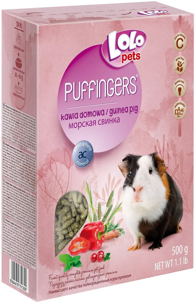 Корм для мелких животных и грызунов