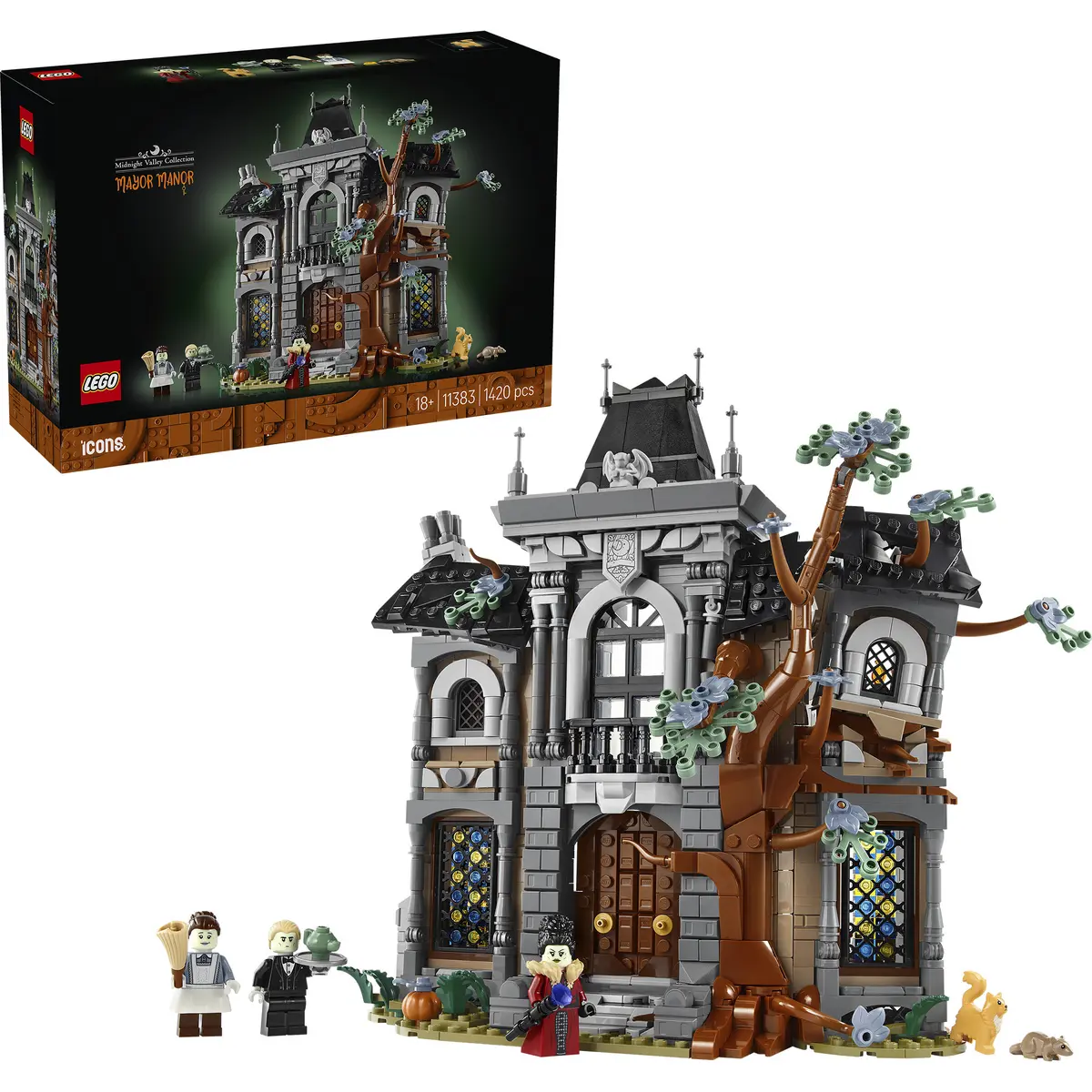 LEGO Icons Mēra nams būvēšanas komplekts
