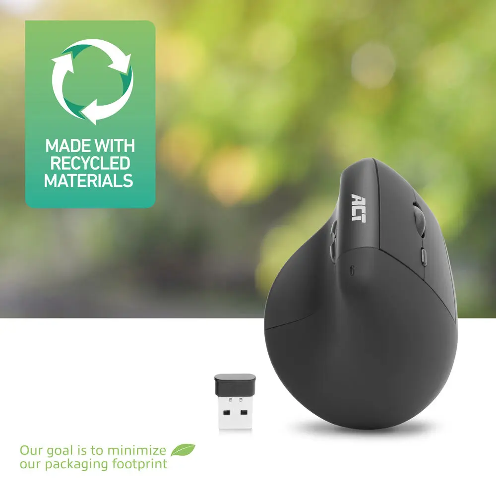 ACT AC5102 Ergonomic Wireless Mouse Photo 6